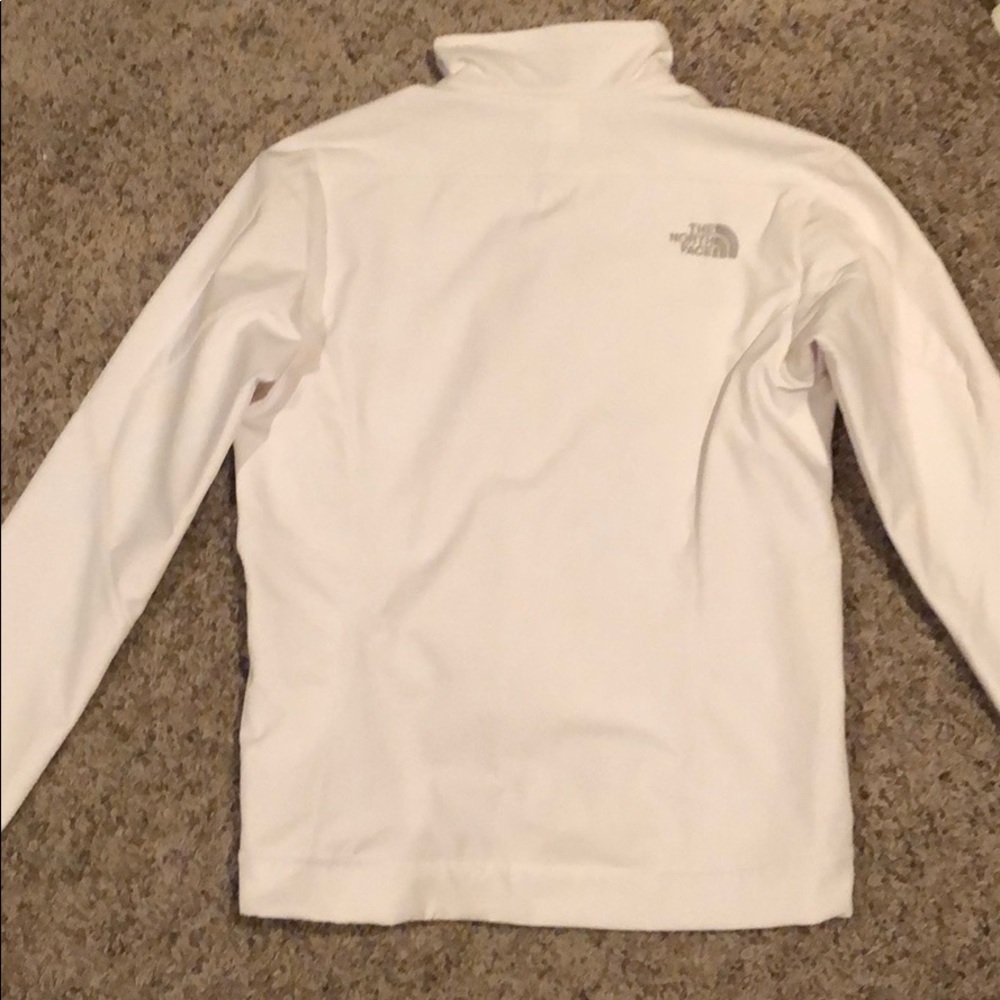 WHITE NORTH FACE JACKET - Picture 4 of 4